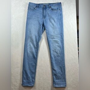 Twillory Technical Denim 32W 34L Stretch Performance Tailored Light Wash Jeans